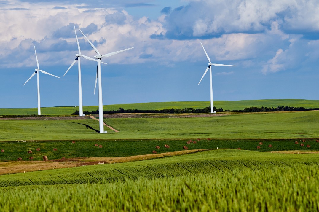 Onshore wind farm 